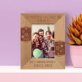 thumbnail image 1 of Live Your Best Life Today And Everyday Personalized Wooden Frame 3 1/2" x 5" Brown (Vertical), 1 of 1