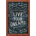 thumbnail image 1 of Live Your Dreams Wall Poster, 22.375" x 34", 1 of 2