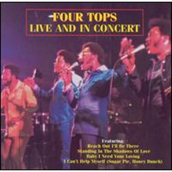 Pre-Owned Live and In Concert (CD 0076742089221) by Four Tops