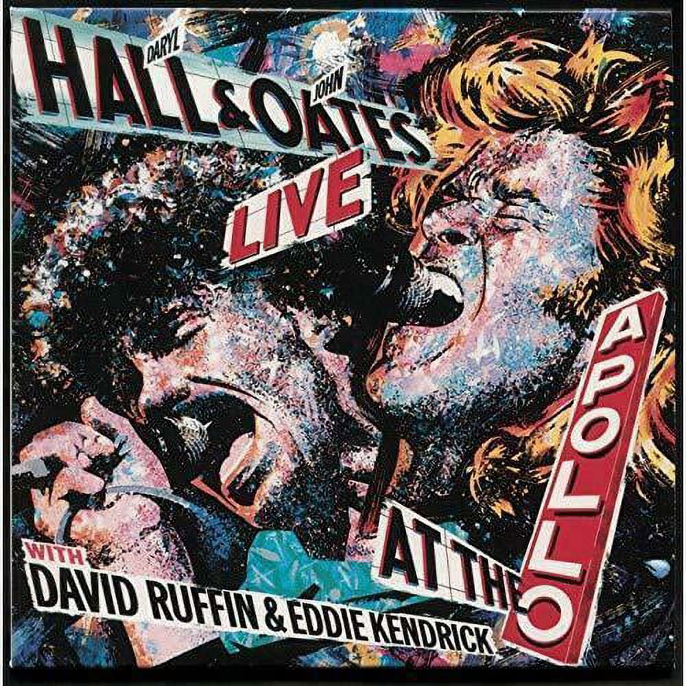 Pre-Owned Live at the Apollo with David Ruffin and Eddie Kendricks by Daryl Hall & John Oates (CD, RCA)
