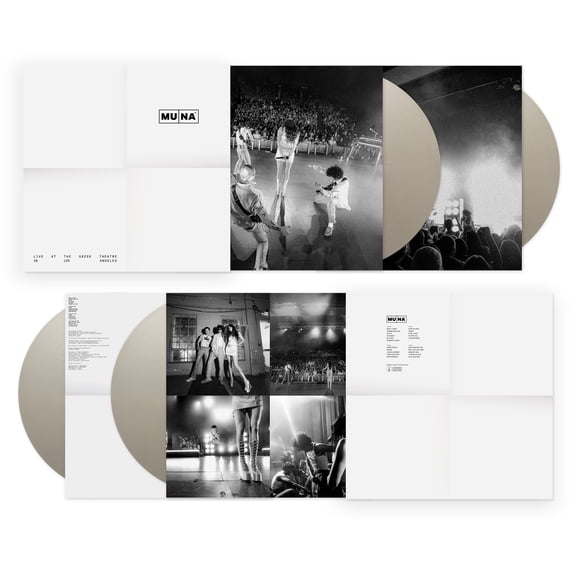 Muna - Live at the Greek Theatre in Los Angeles - Silver - Music & Performance - Vinyl