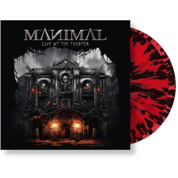 Manimal - Live At The Theater - Red/black - Music & Performance - Vinyl