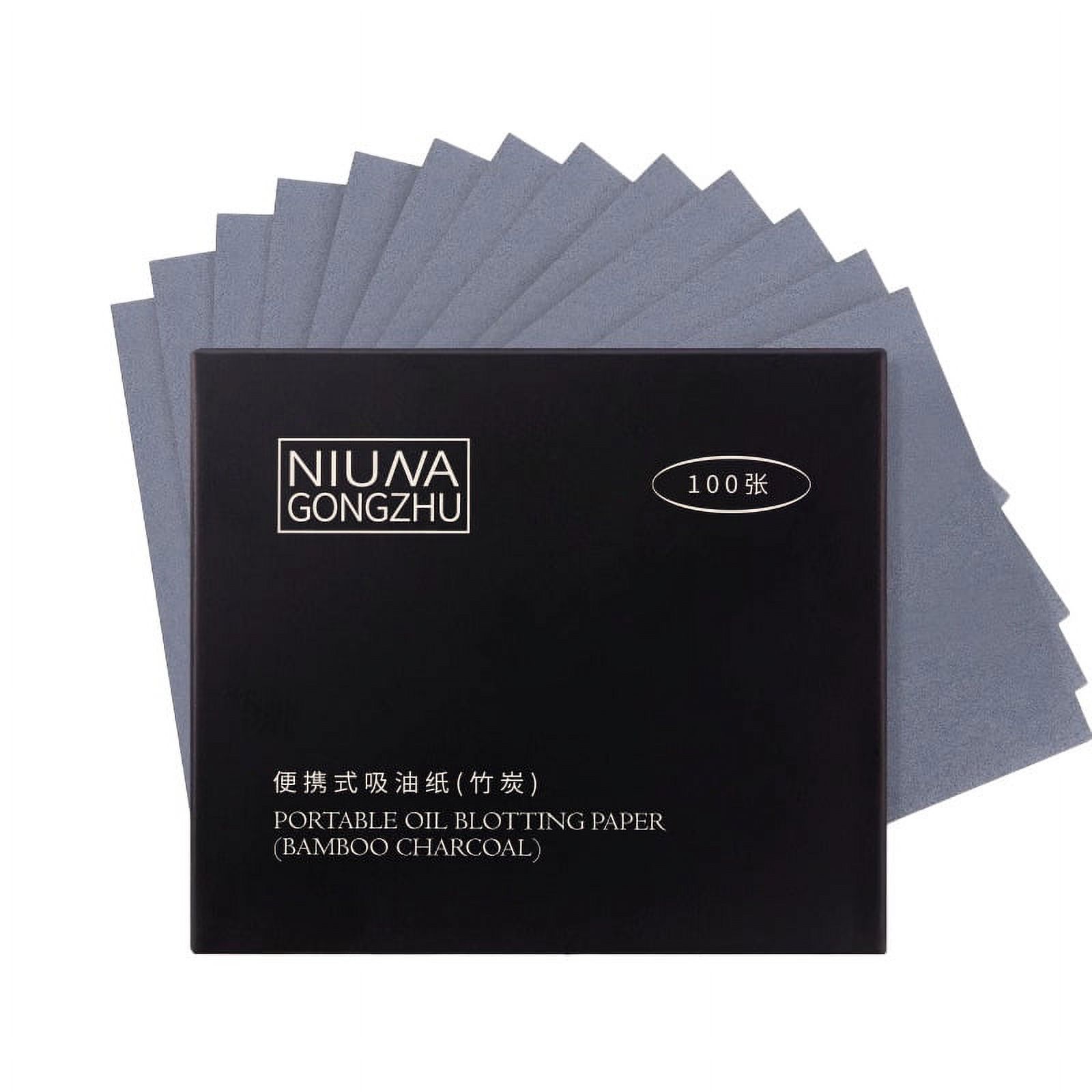 Live explosion portable oil absorbing paper comes with powder puff ...