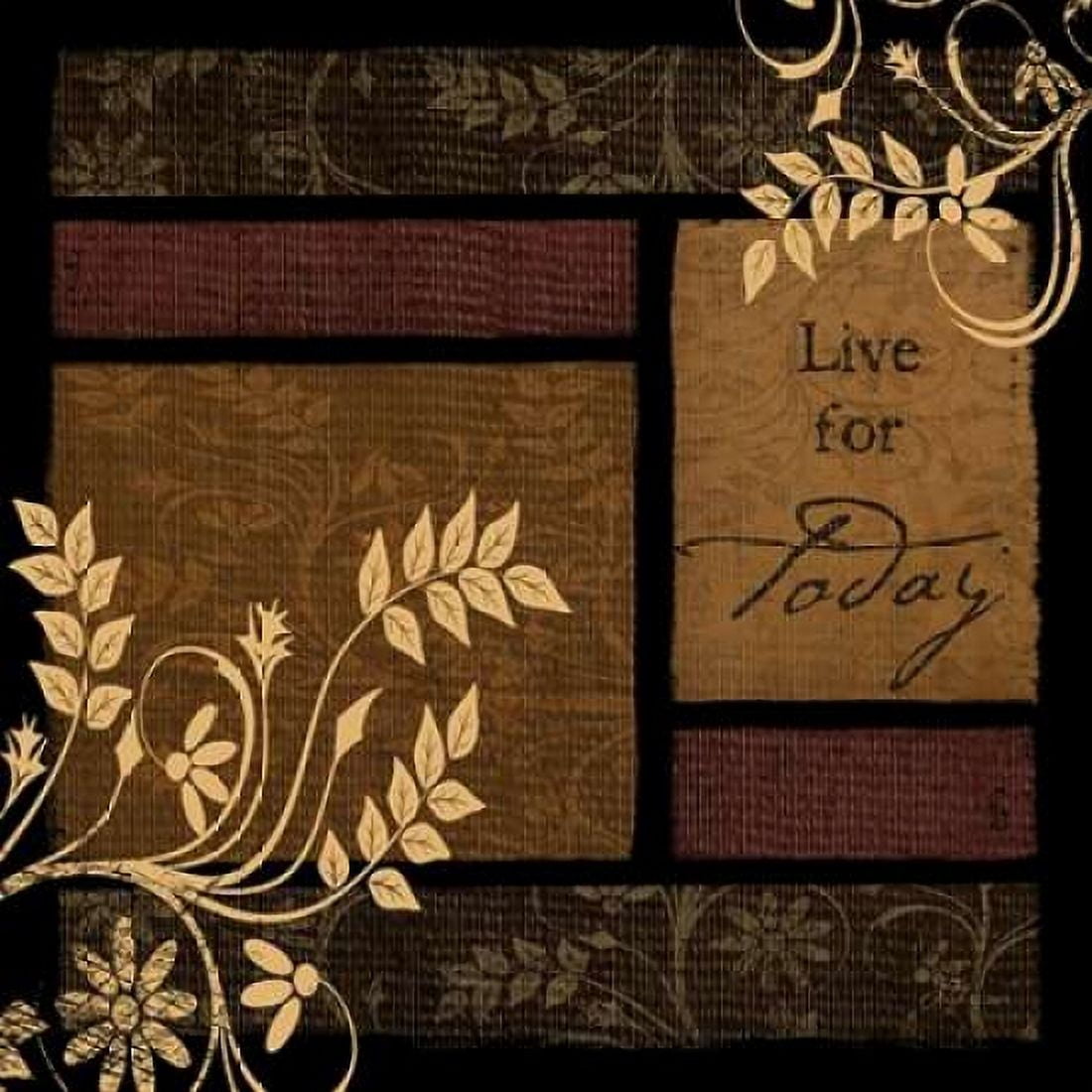 Live for Today Canvas Art - Jennifer Pugh (24 x 24)