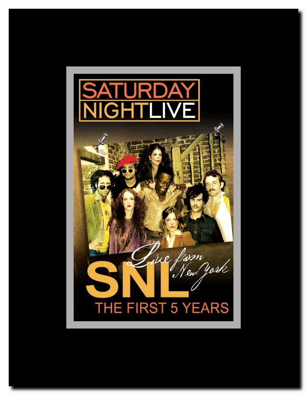 Live from New York: The First 5 Years of Saturday Night Live Framed Movie Poster