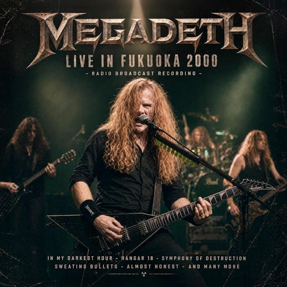 Megadeth Live in Fukuoka 2000 (CD) Album