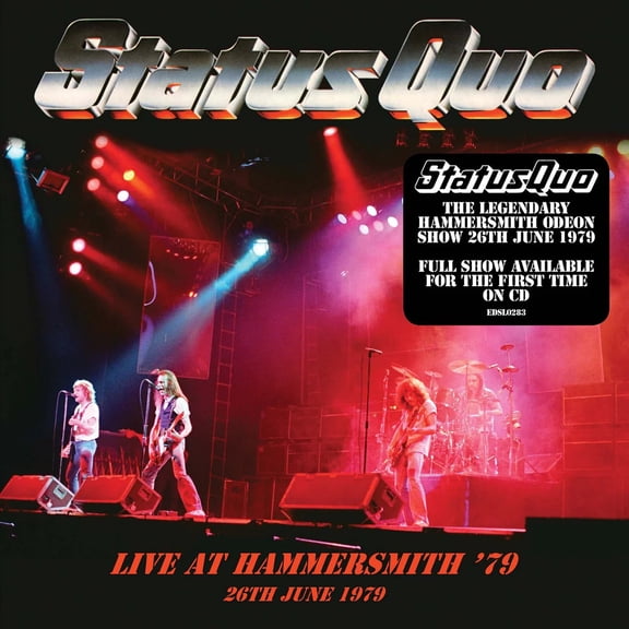 Status Quo - Live In Hammersmith 79 - Deluxe Gatefold 2CD Set - Music & Performance - CD