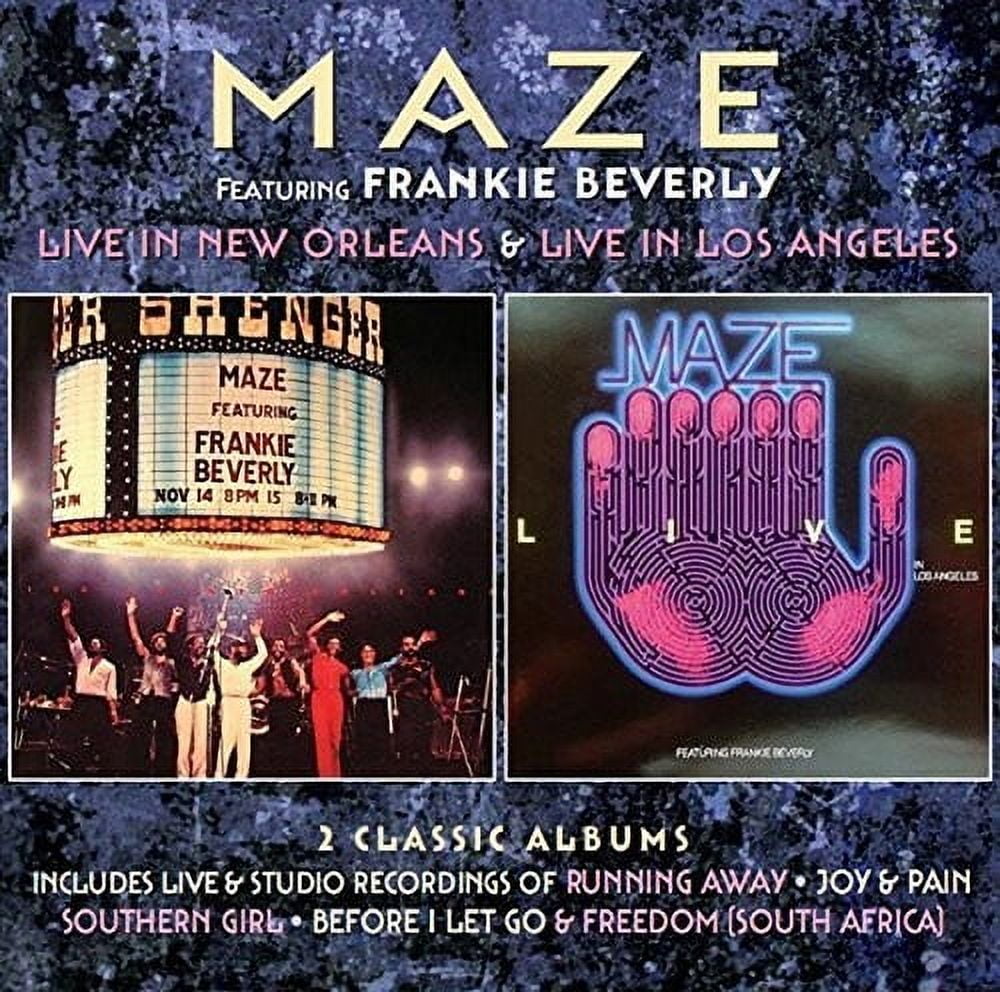 ROBINSONGS Maze / Beverly,Frankie - Live in New Orleans / Live in los Angeles: Deluxe - Music & Performance - CD