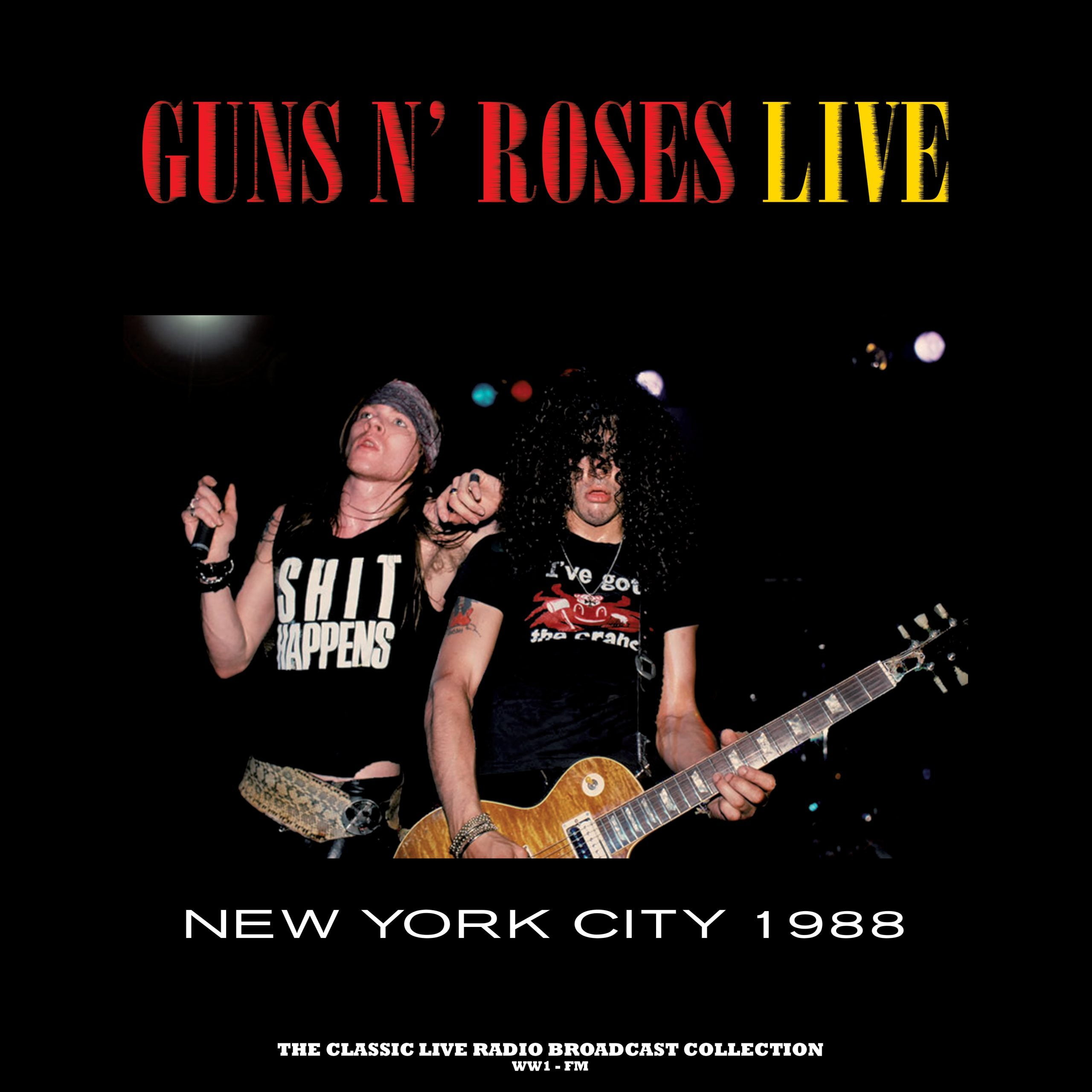 Guns N' Roses Live in New York City 1988 (Vinyl Record) 12" Album Picture Disc