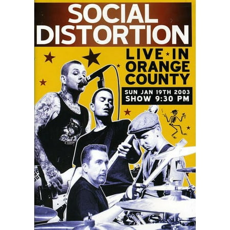 Social Distortion: Live in Orange County [DVD] [2003]