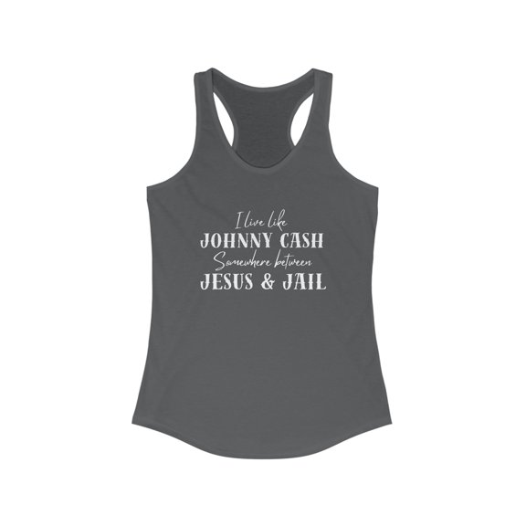 Live like Johnny Women's Ideal Racerback Tank