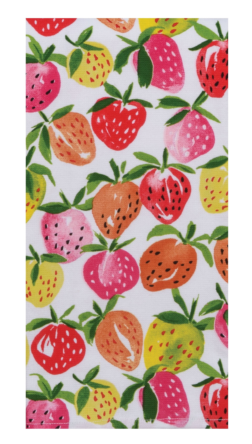 Live the Sweet Life Strawberry Toss Dual Purpose Kitchen Terry Towel