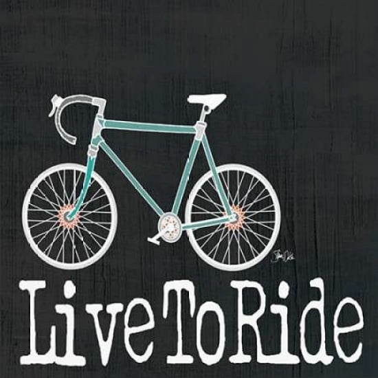 Live to Ride Canvas Art - Shanni Welsh (24 x 24)