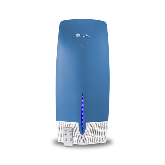 LivePure Air Purifier w/Granular Carbon Insert, LP470THP-DNB, Denim Blue