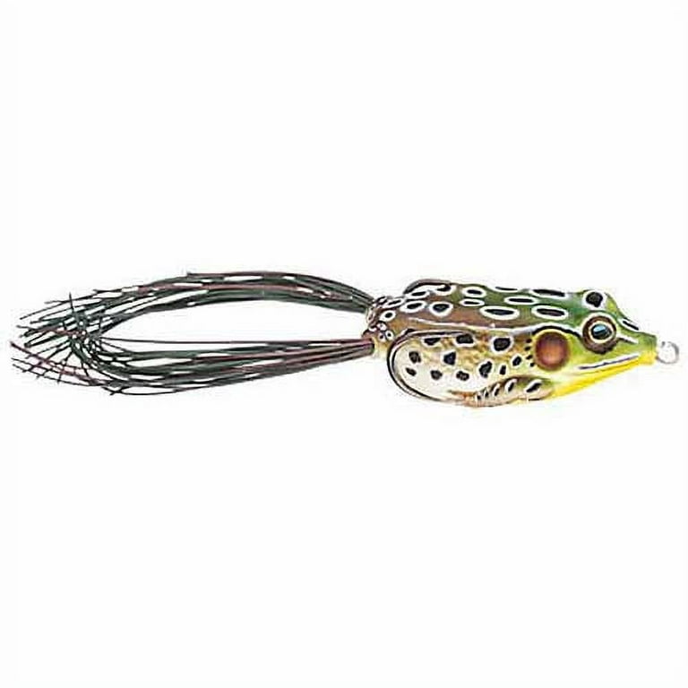 LiveTarget FGH45T514 Frog Hollow Body Topwater Lure, 1 3/4, #1 Hook