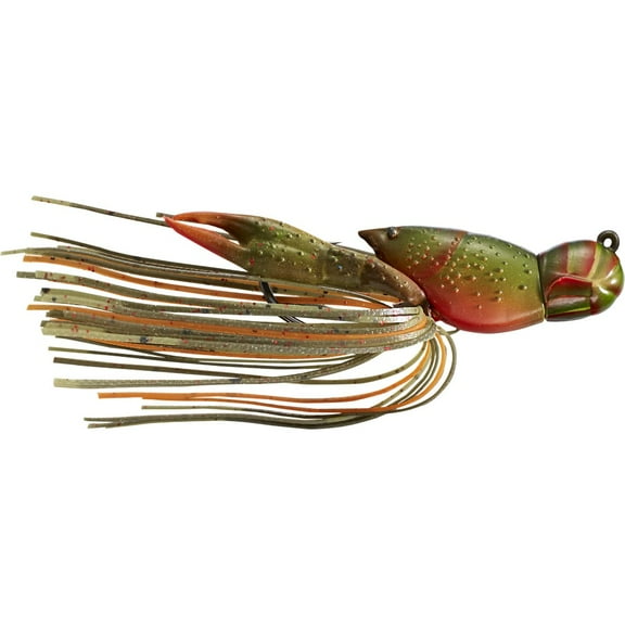 LiveTarget Fishing Lure CHB50S145 Crawfish - Hollow Body Jig 2 in 3/4 oz