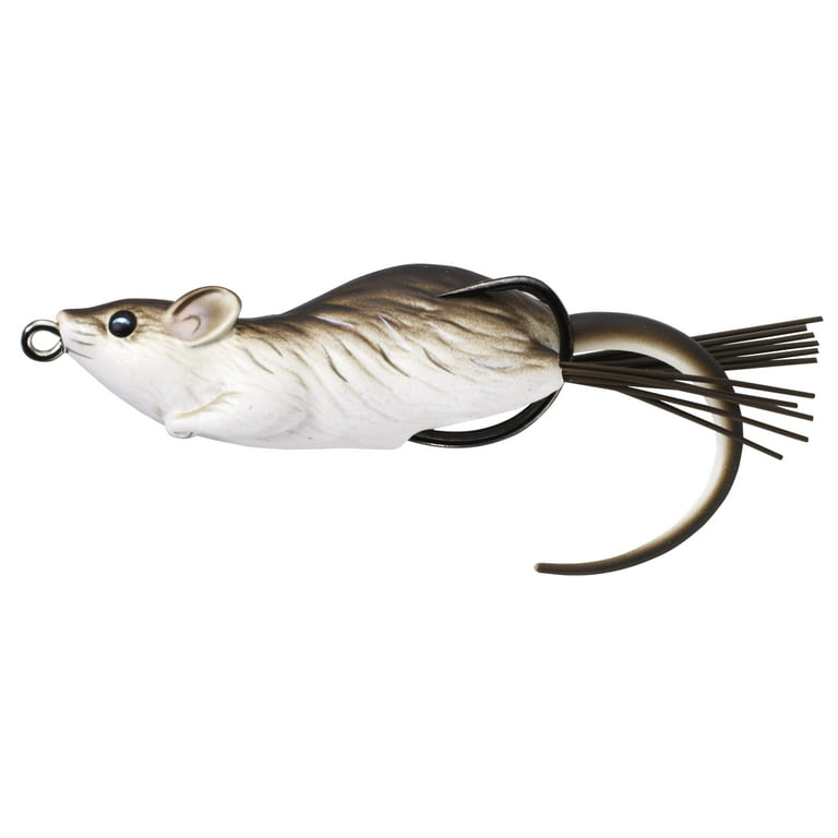 LiveTarget MHB90T400 Mouse Hollow Body Topwater Lure