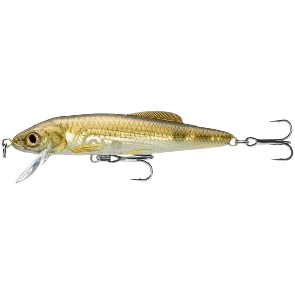 LiveTarget MJB60SK244 Minnow Finesse Jerkbait,Emerald Shiner,2