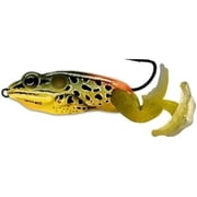 LiveTarget The Ultimate Frog Stride Bait 2 1/2", 1 Oz, Emerald/Rd