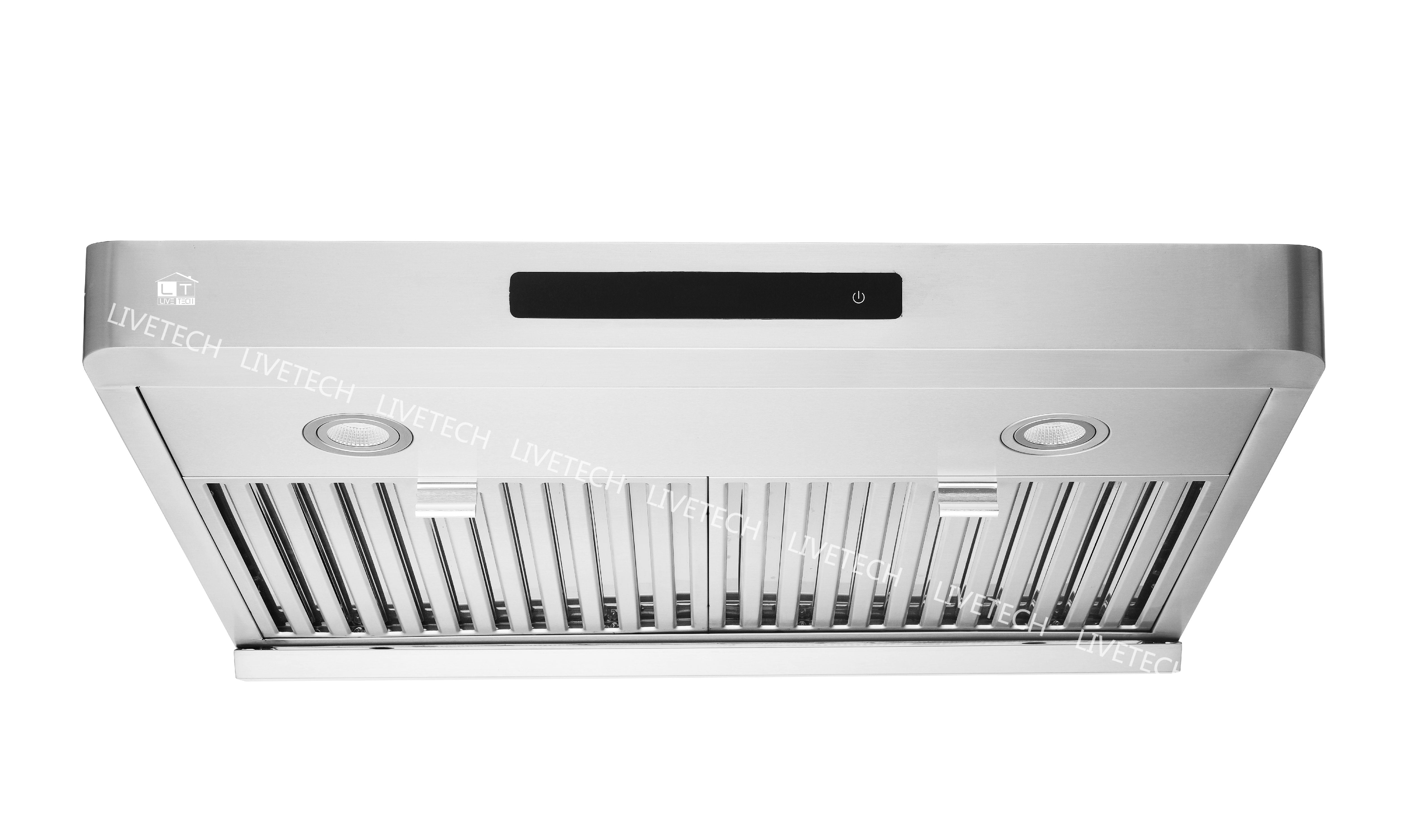 LiveTech Stainless Steel 30" Under Cabinet Range Hood 800 CFM