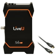LiveU Solo Pro SDI/HDMI 4K Video/Audio Encoder Bundle with Pearstone 6 HDMI Cable with Ethernet