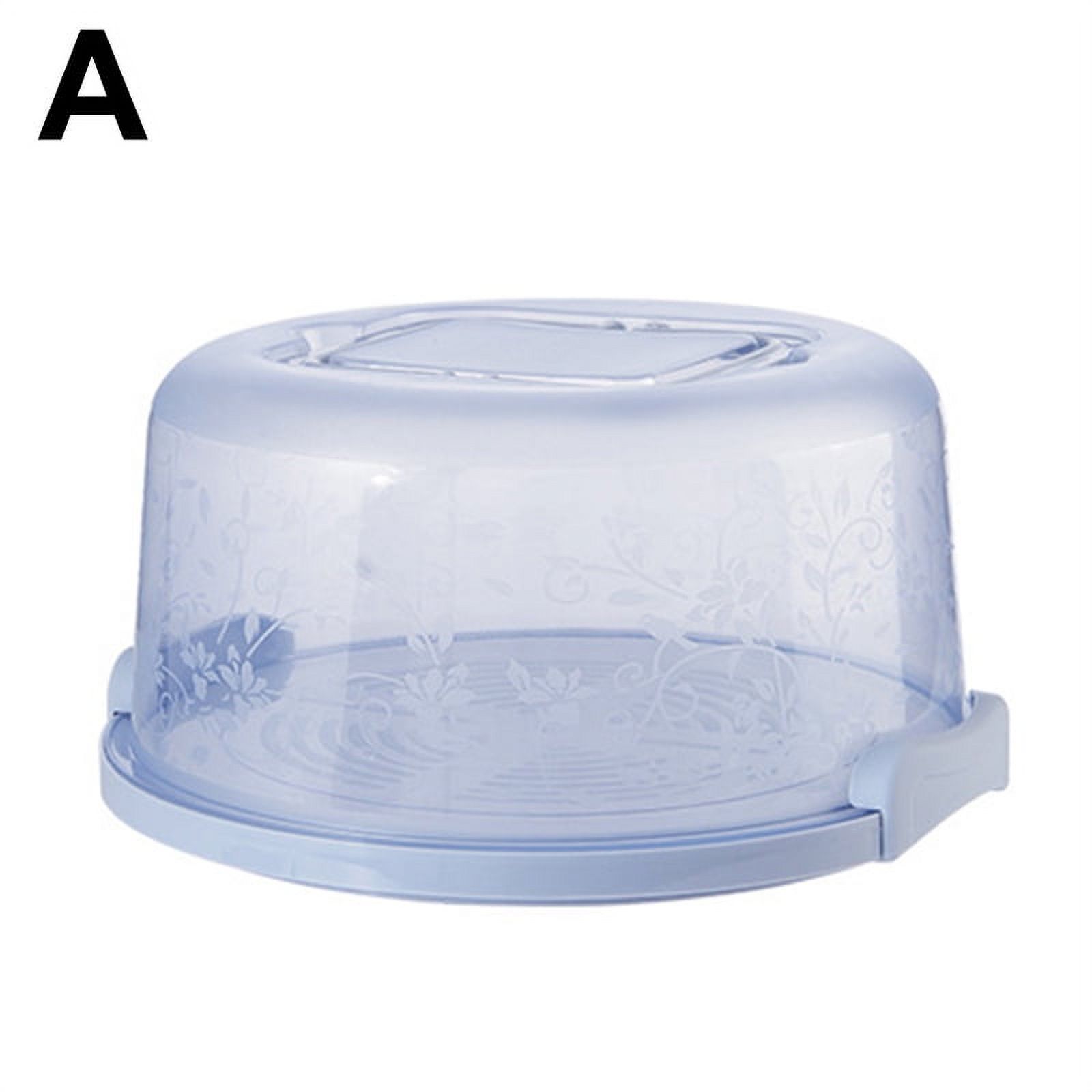 Liveday Portable Cake Storage Box Round Birthday Cake Box Kitchen
