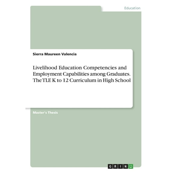 Livelihood Education Competencies And Employment Capabilities Among ...