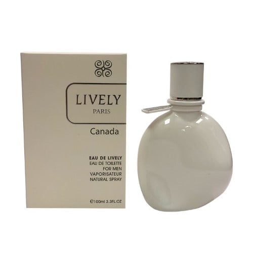 Lively Canada by Parfums Lively Eau De Toilette 3.3 oz / 100 ml For Men