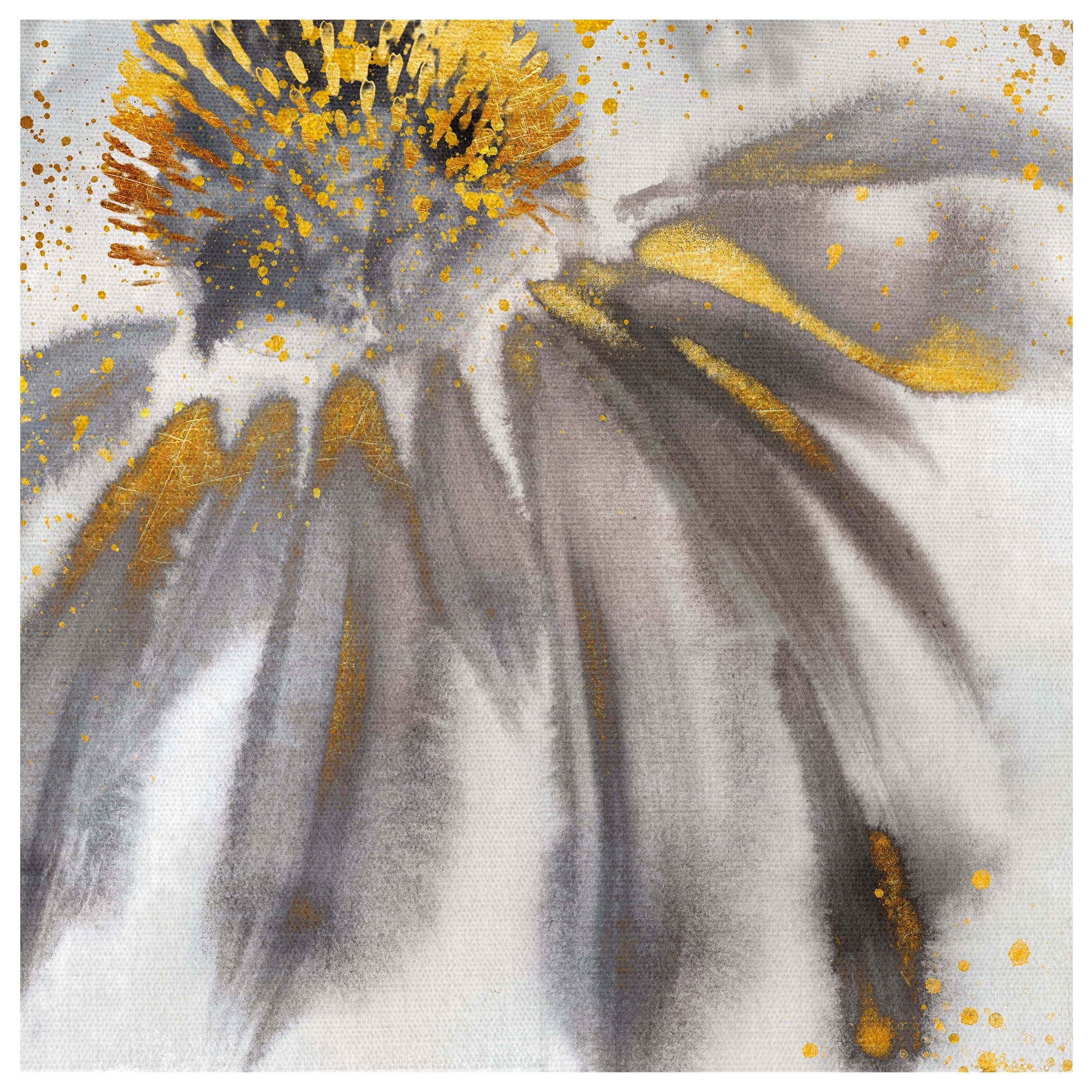 Lively II Yellow Flower by Willowbrook Art Print