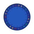 thumbnail image 1 of Lively Letters 7'7" Round Area Rug In Color Multi-Color:Multi,Material:Nylon, 1 of 1