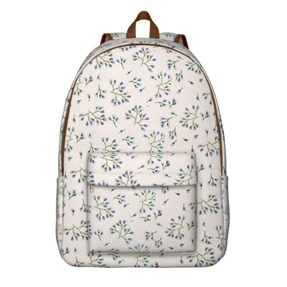 Lively Sunflower Floral Pattern Backpack for College School, Oversized Bookbag with Laptop Pocket, Sturdy Unisex Backpack Gift for Students and Adults