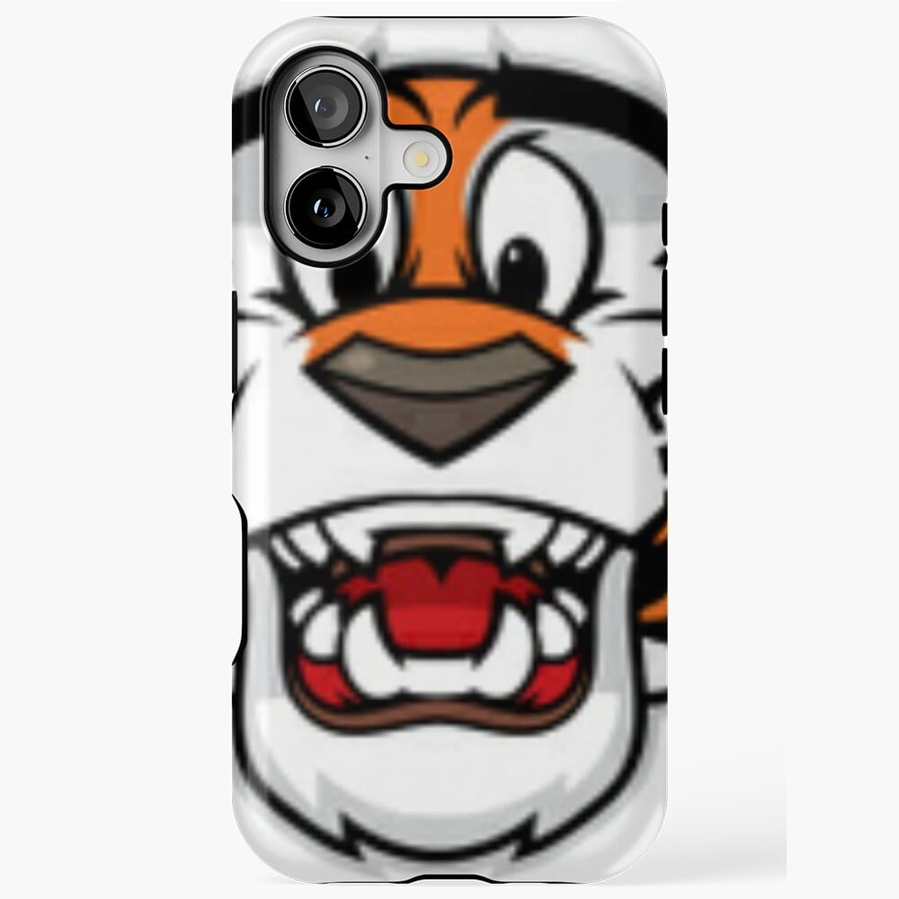 Lively Tiger Mascot Face School Spirit iPhone Case for iPhone 17 ...