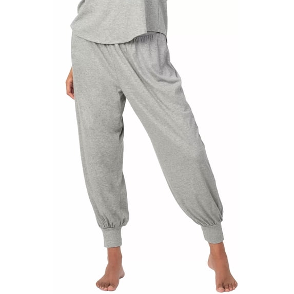 Lively Womens Rib Joggers Pants X-Small Heather Grey