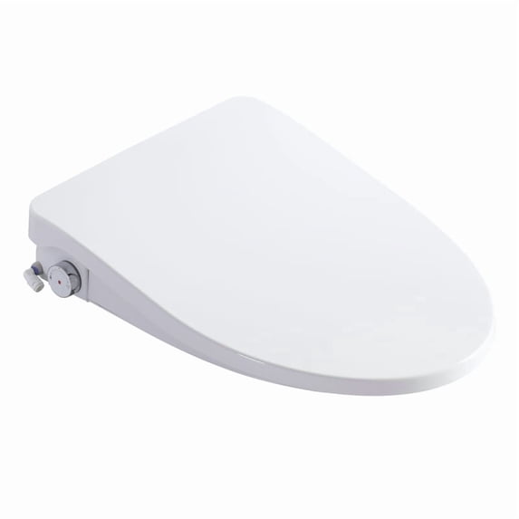 LivelyAant Smart Bidet Toilet Seat, Adjustable Heated Seat, Water Temp & Pressure Control, Auto Nozzle Cleaning, Night Light, Only Seat