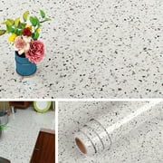 Livelynine 16"X200" Removable Granite Countertop Contact Paper Waterproof Marble Peel & Stick Countertops for Kitchen Counter Top Sticker Paper Desk Cover Countertop Wallpaper for Kitchen Counters