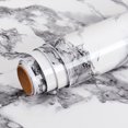 thumbnail image 1 of Livelynine Marble Wall Paper Self Adhesive 16x394 Inch Kitchen Countertop Wallpaper Peel and Stick Wallcovering Adhesive Shelf Liner Gray Marble Adhesive Paper Granite Vinyl Roll, 1 of 5