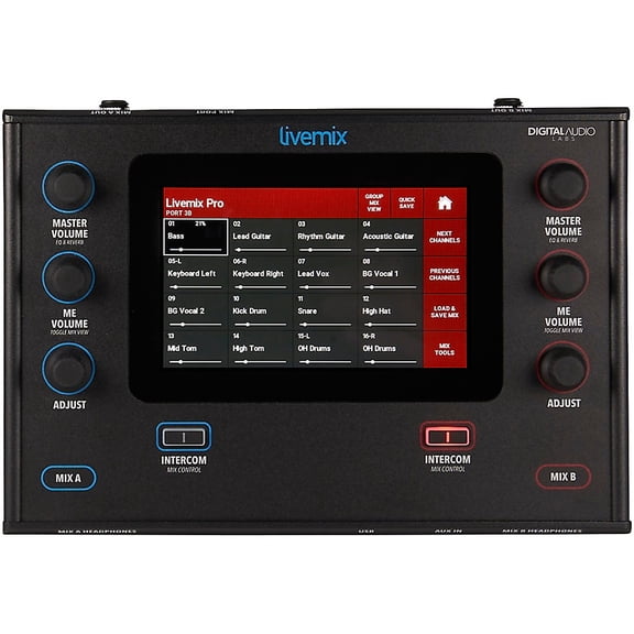 Livemix Pro Duo Personal Monitoring Mixer
