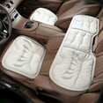 thumbnail image 1 of Livena Car Seat Cushion, Memory Foam Seat Pad for Car, Lumbar Support Cushion, Soft Comfortable, Supportive Pad for Car, Office Or Home Chair (Beige, 3-Piece Set), 1 of 8