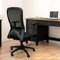 thumbnail image 1 of Liventra Ergonomic Office Chair | Adjustable Lumbar Support & Armrests | High Back Mesh Desk Chair with Breathable Fabric | Executive Computer Chair for Home Office | Black, 1 of 6