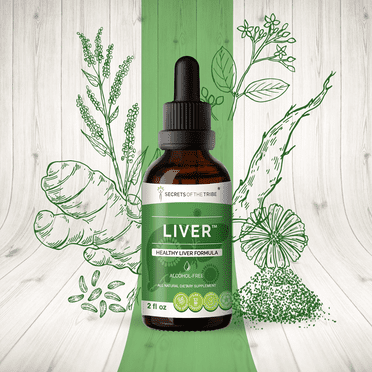 Liver Alcohol-FREE Extract, Tincture, Glycerite Milk Thistle, Chicory, Turmeric, Yellow Dock, Boldo, Oregon Grape. Healthy Liver Formula 2 oz