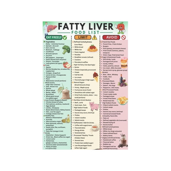 Liver Care Foods Chart Metal Sign Healthy Liver Diet Plan Nutrition Guide for Kitchen Office Clinic Wall Art 12x8 Inch
