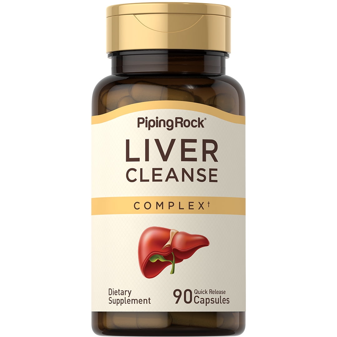 Liver Cleanse Complex | 90 Capsules for Men and Women | by Piping Rock