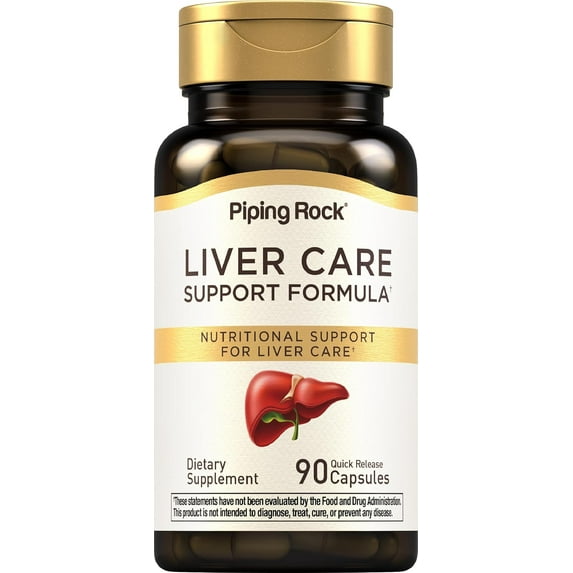 Liver Cleanse Complex | 90 Capsules for Men and Women | by Piping Rock