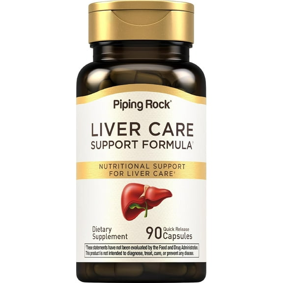 Liver Cleanse Complex | 90 Capsules for Men and Women | by Piping Rock