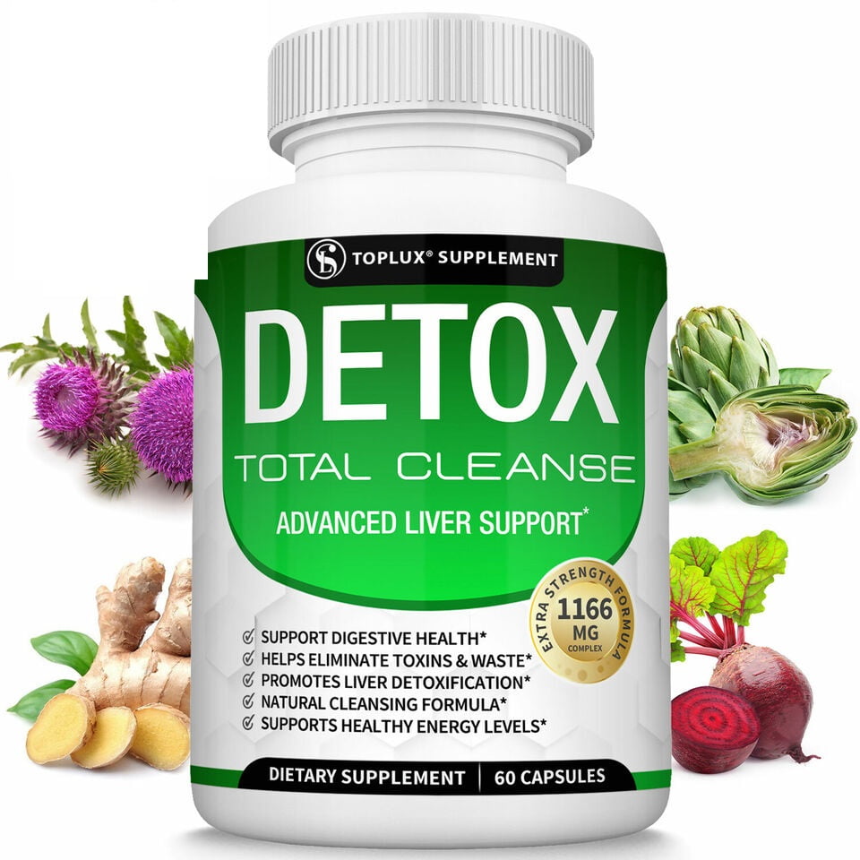 Liver Cleanse Detox Colon & Repair Formula 22 Herbs Support 5 Days Fast