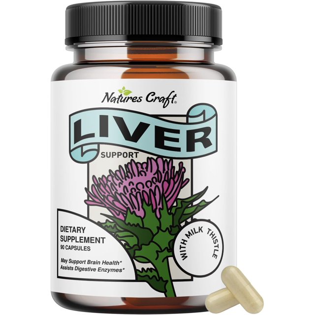 Liver Cleanse Detox & Repair Formula Herbal Liver Support Supplement