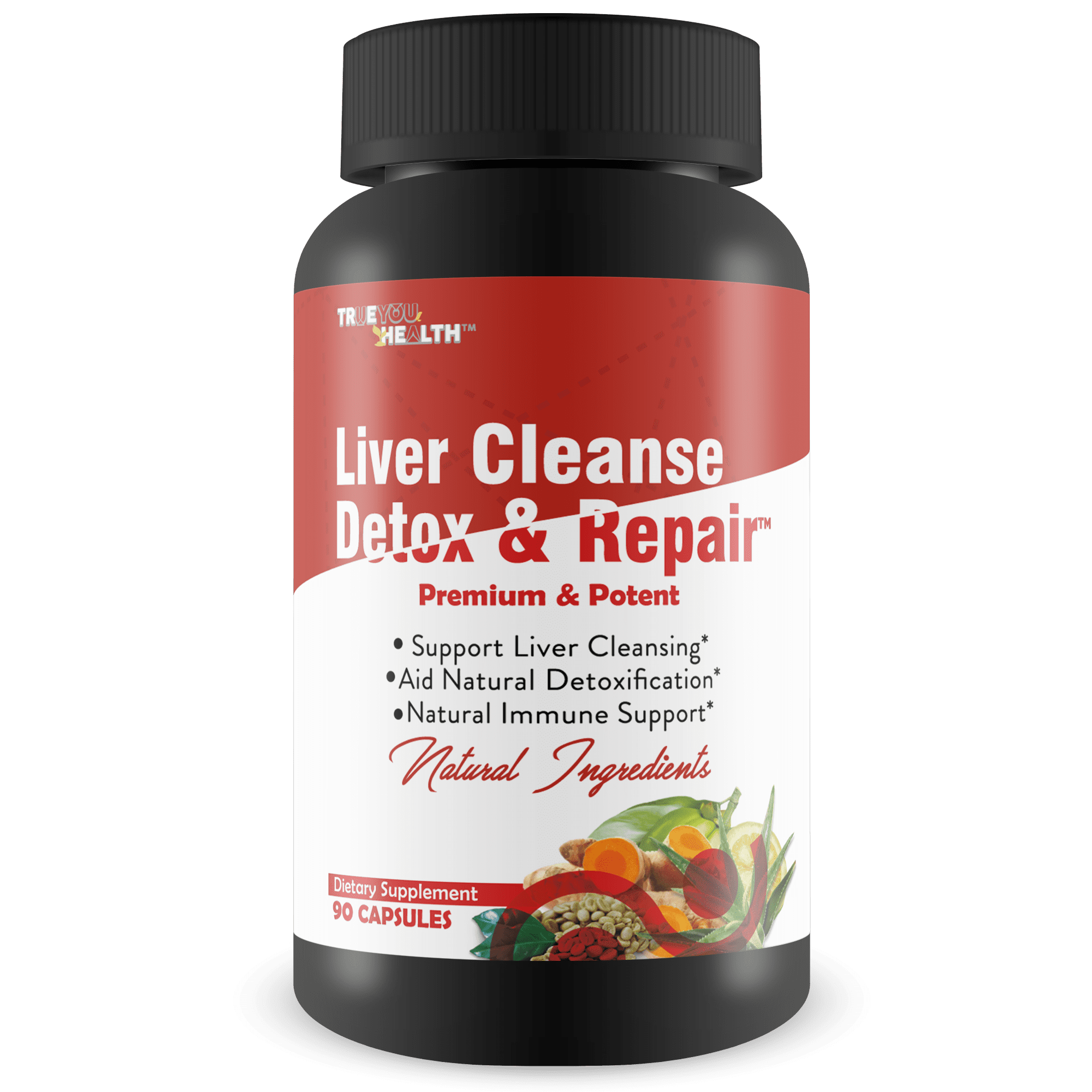 Liver Cleanse Detox & Repair - Liver, Kidney, & Colon Cleanse - Herbal Liver Support Supplement with Dandelion Root, Aloe, Turmeric, Ginger - Promote Liver Health Naturally