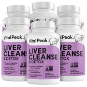 Liver Cleanse Detox & Repair - Liver Support Supplement for Enhanced Fatty Liver Protection with Milk Thistle, Turmeric, Dandelion, and Artichoke Extracts - 60 Liver Detox Capsules