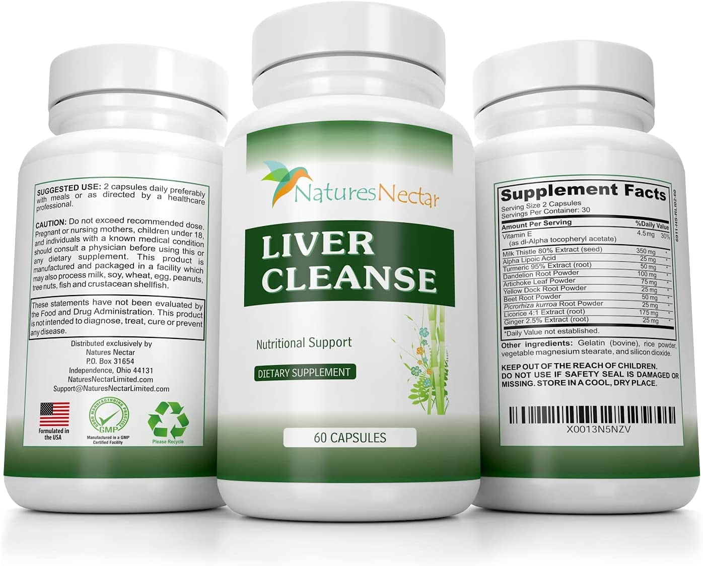 Liver Cleanse & Liver Detox Support Supplement - This Liver Detoxifier & Regenerator Formula Can Help Repair an Active Liver Plus Aid in the Rescue of a Fatty Liver-Liver Support Supplements