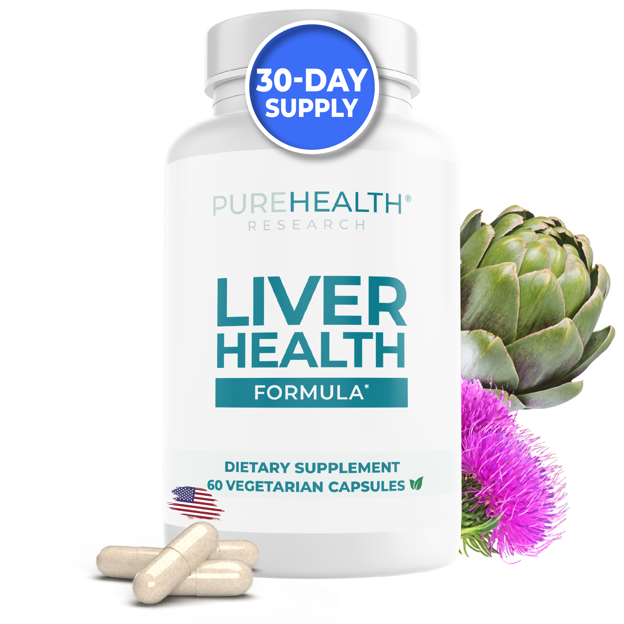 Nature's Secret Milk Thistle Liver Cleanse Capsules, 60 Ct